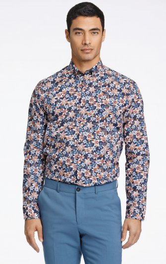 Lindbergh White - Skjorta 30-203494 Storblommig