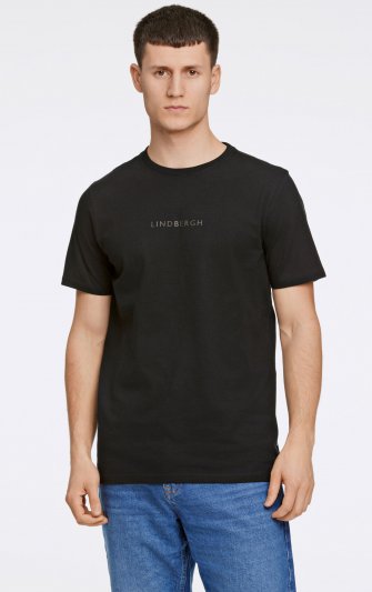 Lindbergh White - T-shirt 30-400200B Mindre Logo