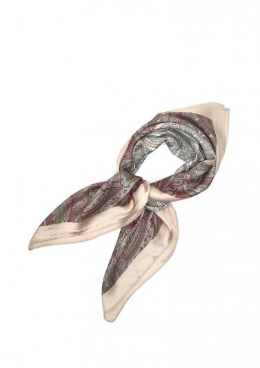 M&P - Scarf 70SF79 703-79 Kvadratisk, Paisleyaktig