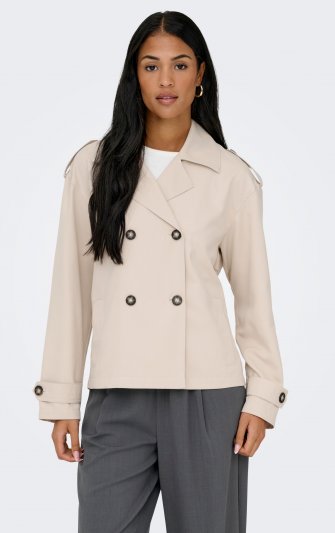 Only - onlHannah Short Trenchcoat