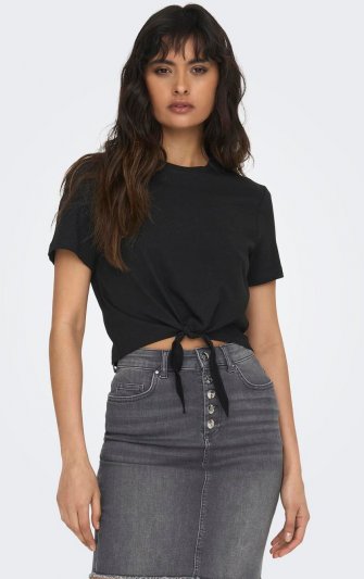 Only - onlMay SS Short Knot Top