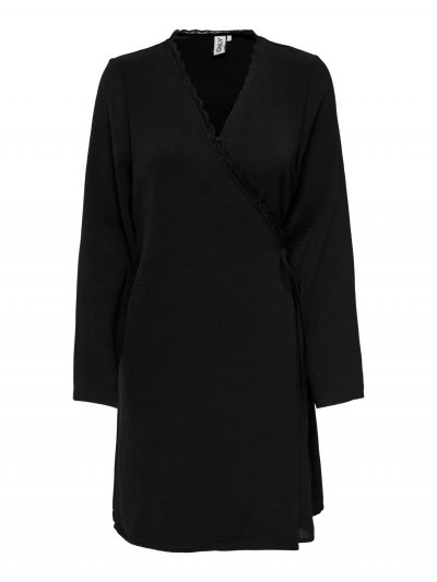 Only - onlMette LS Lace Wrap Dress