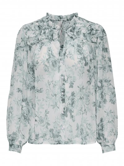 Only - onlMiriam LS Frill Top