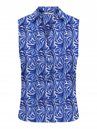 Only - onlNova Elite SL Shirt 645 Dreamy Leaves Print