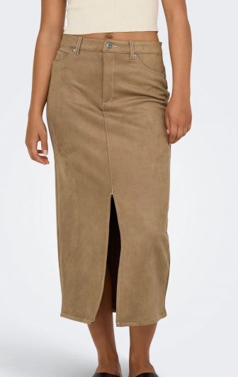 Only - onlStina Faux Suede Skirt