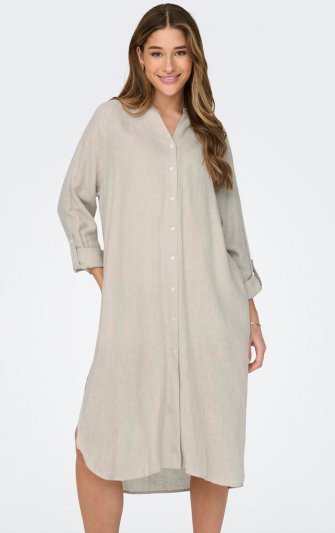 Only - onlTokyo LS Linen Dress