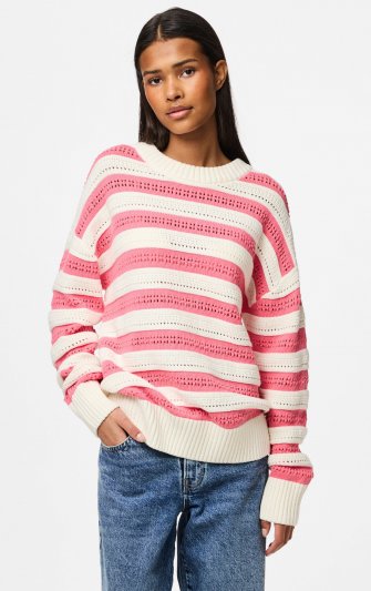 Pieces - pcFanni LS O-neck Knit