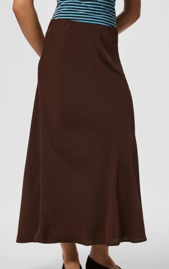 Pieces - pcFranan HW Ankle Skirt