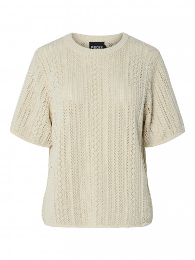 Pieces - pcNuka SS O-neck Knit