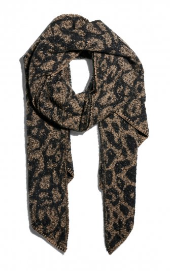 Pieces - pcPyron Long Animal Scarf