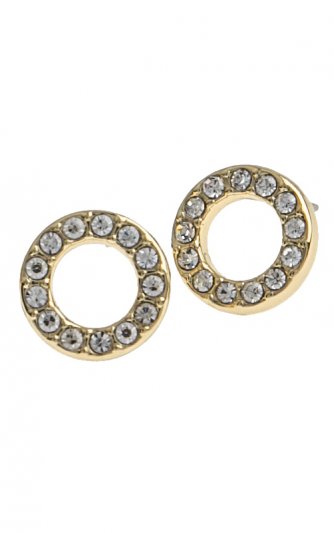 Snö - Spark Small Coin Ring Earring