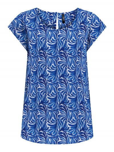 Only - onlNova Elite SS Top 645 Dreamy Leaves Print