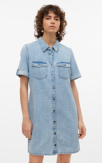 Vero Moda - vmJennie SS Short Denim Dress