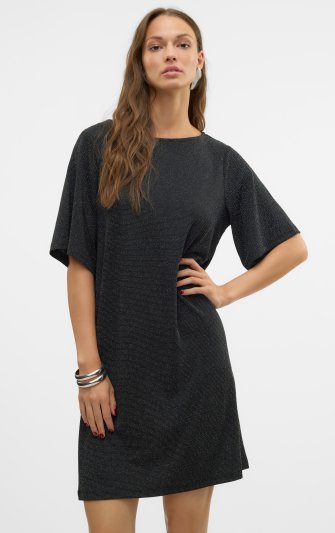 Vero Moda - vmKanva 2/4 Glitter Tee Dress