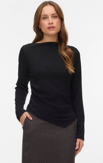Vero Moda - vmMille Boatneck Short Top