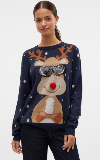 Vero Moda - vmNewtinsel LS O-neck Blouse