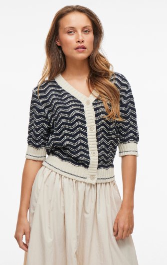 Vila - Viarin 2/4 Button Knit Cardigan